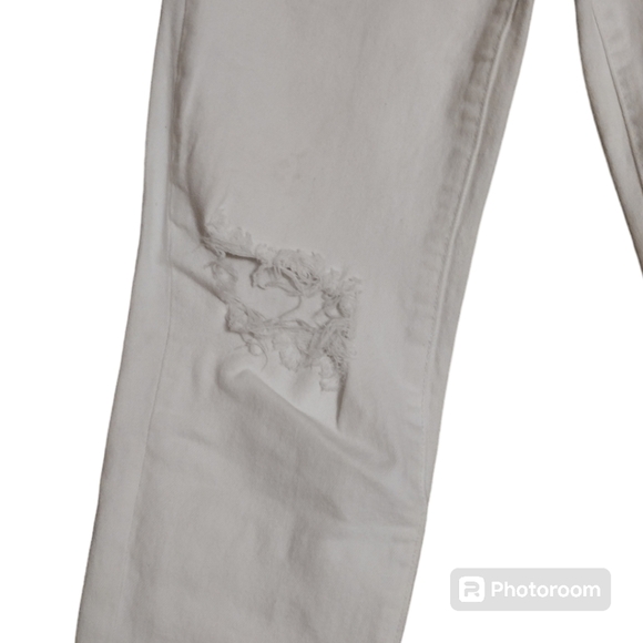 Driftwood Distressed 5 Pockets Skinny Ankle Jeans - Picture 3 of 9